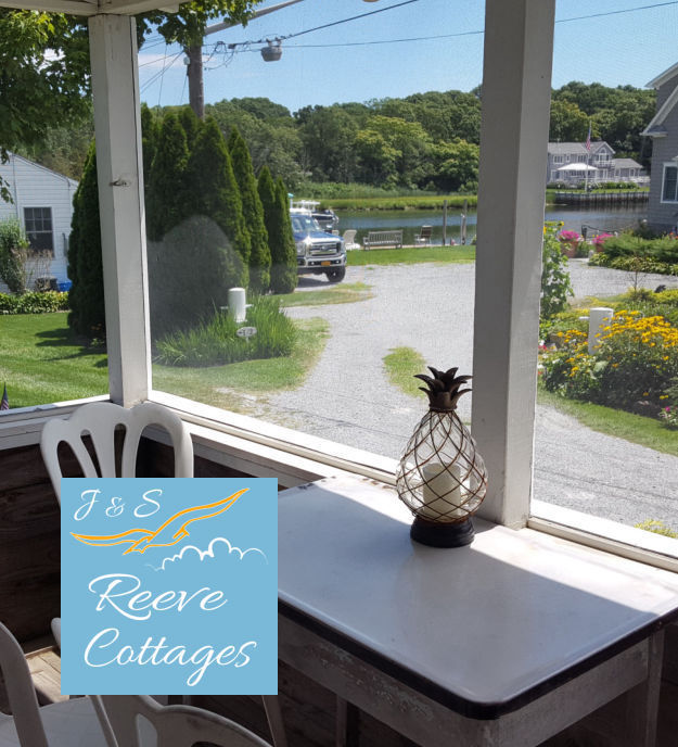 Cozy Waterfront Vacation Rental Cottage 5 Screened-In Porch View